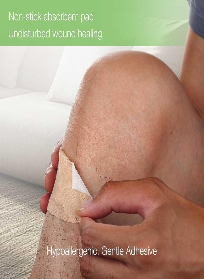 NeuHeils Silicone Adhesive Bandages for Sensitive Skin – Large 2x4 Inch (40 Count) | Hypoallergenic & Waterproof Wound Care | Pain-Free Removal, Non-Stick Pad, Gentle for Fragile Skin - Image 5